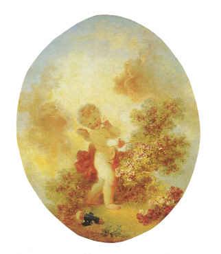 Jean Honore Fragonard Love as Conqueror France oil painting art